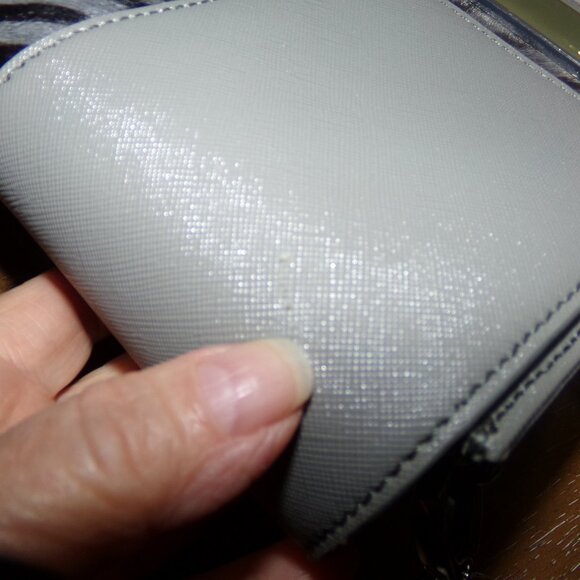 NEW SHARIF GRAY SMALL CROSSBODY BAG - Picture 11 of 13